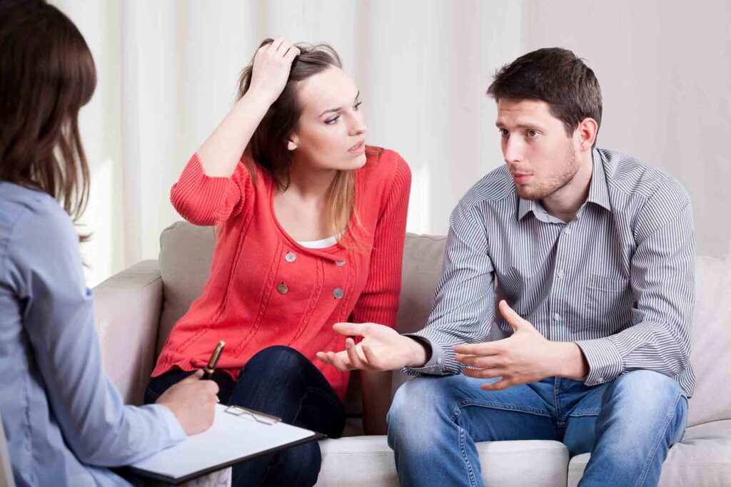 Couple therapy aims to open channels of communication, generate respect for individual differences and enable both individuals to take up responsibilities.