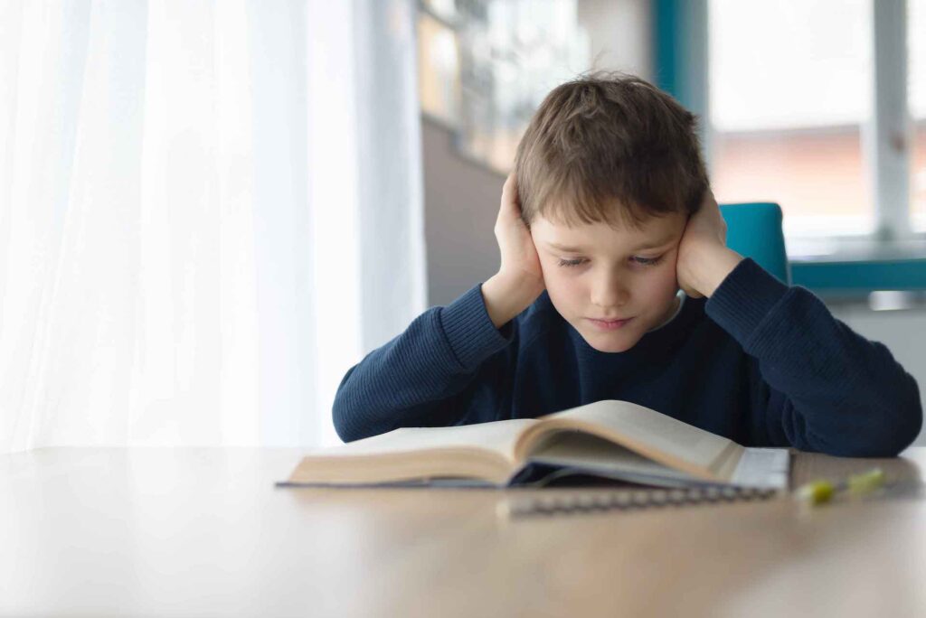 Dyslexia affects the child’s ability to read, write and spell.