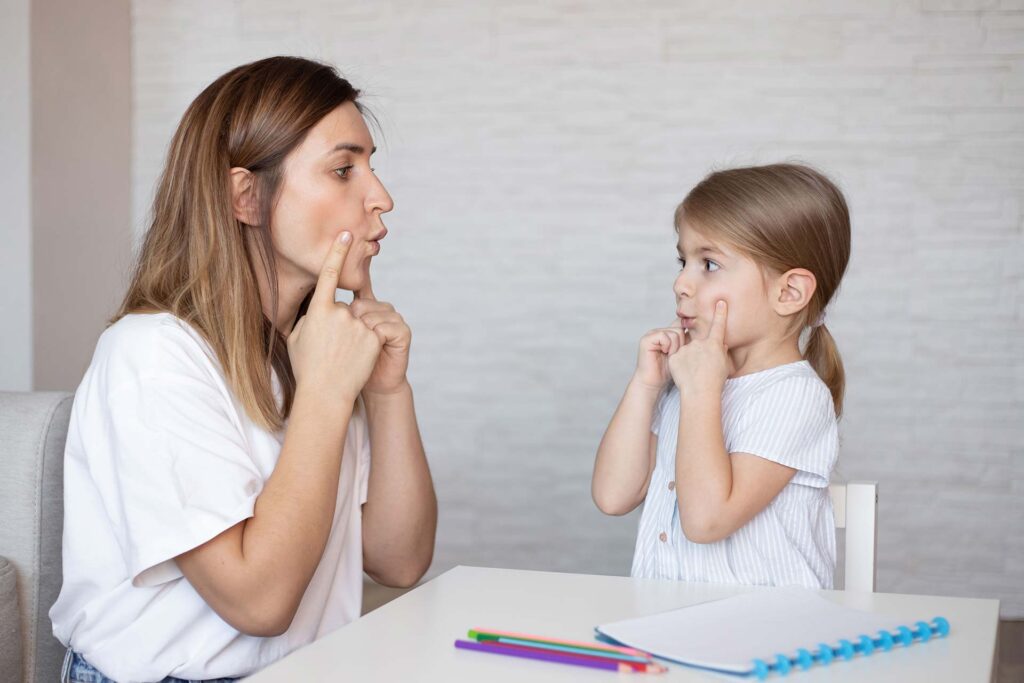 Evaluation of specific aspects of speech and language.